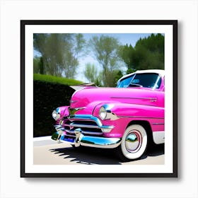 Pink Chevrolet 2 Poster