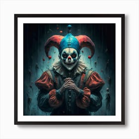 Clown 2 Art Print