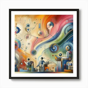 Abstract Painting 2 Art Print