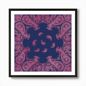 Bandana Design Art Print