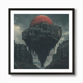 Aeon Galaxy Surrealistic Poster