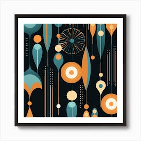 Abstract Background 362 Art Print