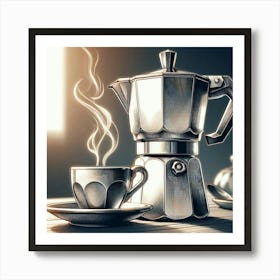 Coffee Maker Art Print