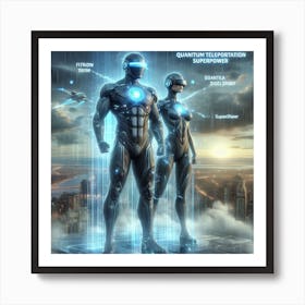 Quantum Superpower Art Print