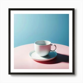 Cup And Saucer Art Print