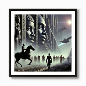 Nubian Apocalypse Now Art Print