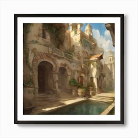 Fantasy Painting 31 Art Print