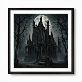 Haunted Castle Art Print