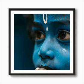 Lord Krishna Art Print