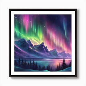 Aurora Borealis 4 Art Print