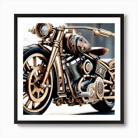 Steampunk Hd01 Art Print