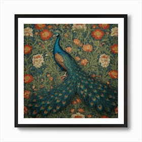 Peacock 1 Art Print