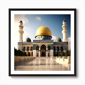 Dome Of The Rock 1 Art Print