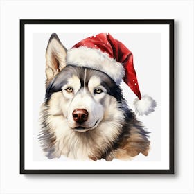 Siberian Husky Art Print