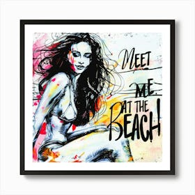 Beach Body Lo - The Beach Art Print