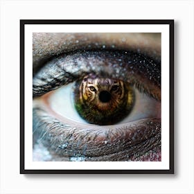 Eye Of The Tiger Art Print