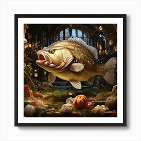 Fish In A Bowl Art Print