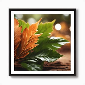 Autumn Leaves 11 Art Print