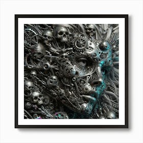 Steampunk Art Art Print