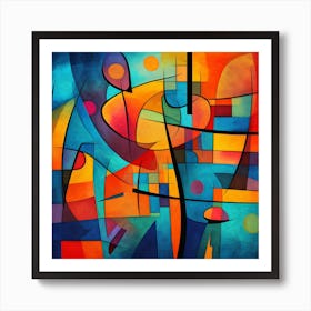 Abstract - Abstract By Person 2 Art Print