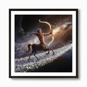 Zodiac Sign 4 Art Print