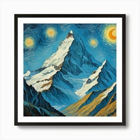 Starry Night 3 Art Print