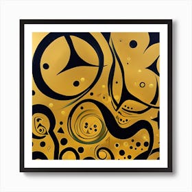 Celestial Abstract Art Print