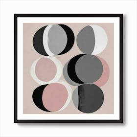 Abstract Circles 2 Art Print