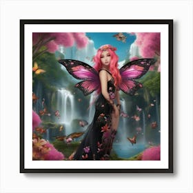 Fairy In The Forest 1 Art Print