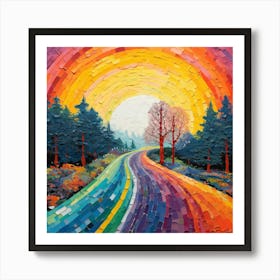 Road To The Sun Art Print