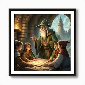 Wizards And Wizardry Art Print