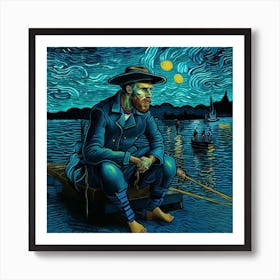 Starry Night 1 Art Print