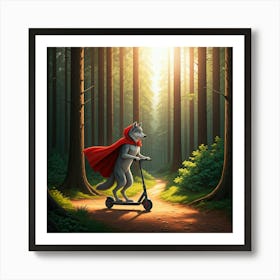 Red Riding Hood Art Print