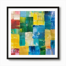 Abstract Painting 1421 Art Print