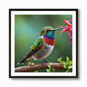 Hummingbird Art Print