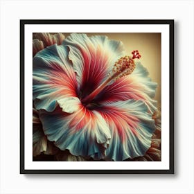 Hibiscus Flower 2 Art Print