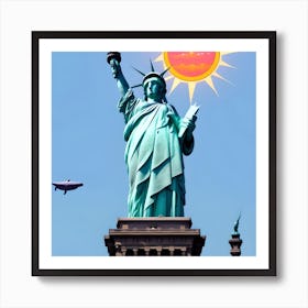 Statue Of Liberty 6 Art Print