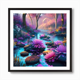 Lily Pond Art Print