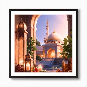 Islamic Architecture Art Print