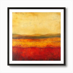 Abstract Landscape 1 Art Print