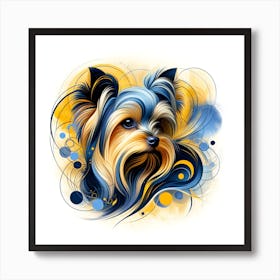 Yorkshire Terrier 02 Art Print