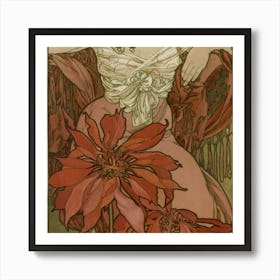 Poinsettia Art Print