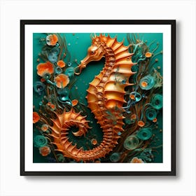 Seahorse 17 Art Print