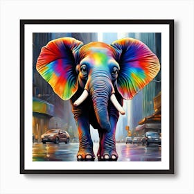 Elephant Art Print