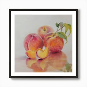 Peaches Art Print