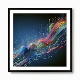 Abstract Wave 2 Art Print