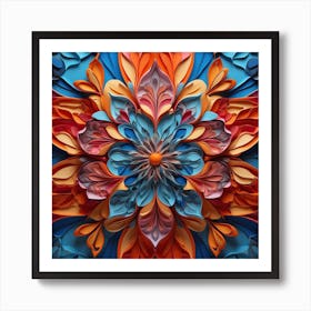 Paper Flower Art Print