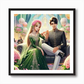 Islamic Wedding 2 Art Print