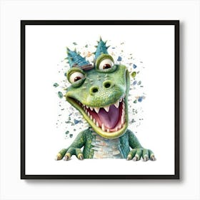 Crocodile 1 Art Print