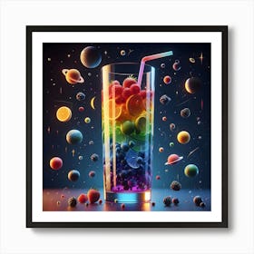 Universal juice Art Print